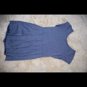 Gap Babydoll dress denim blue color size M